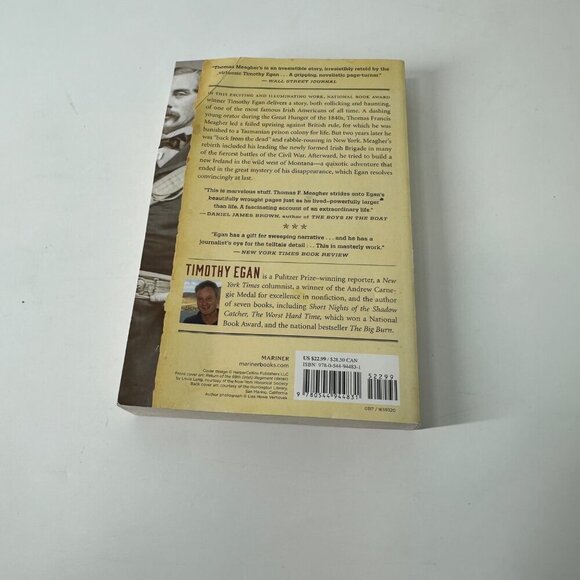 The Immortal Irishman By Timothy Egan Paperback Historical Biography - Picture 2 of 4